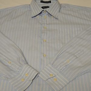 Men's casual button down shirt, long sleeve.